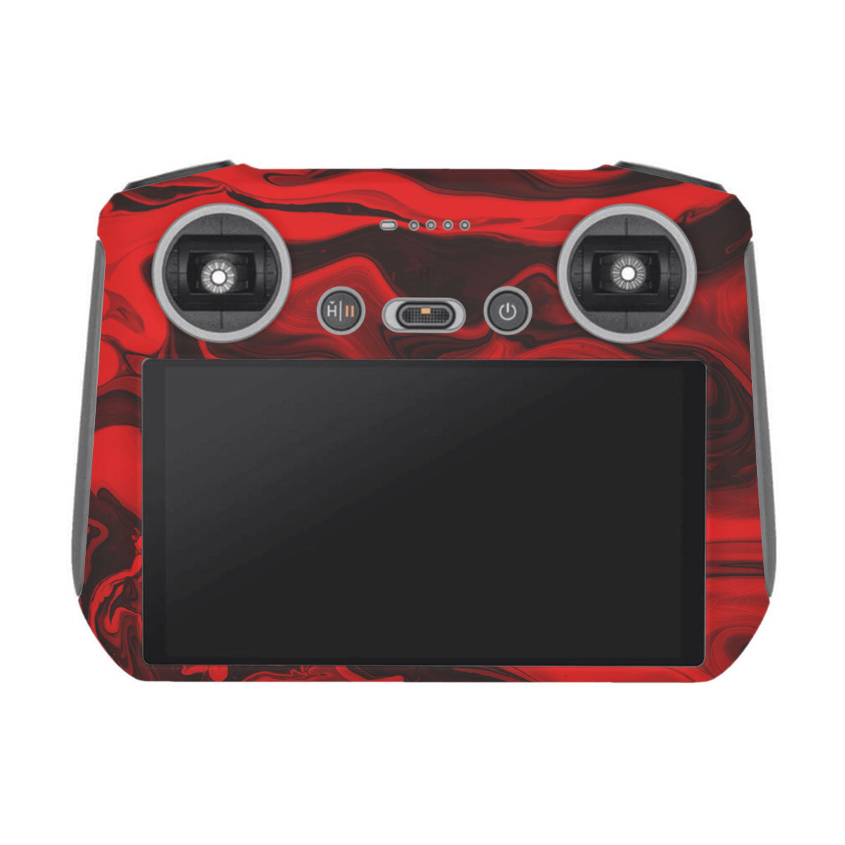 Red Lava Flow DJI RC Remote Controller Skin