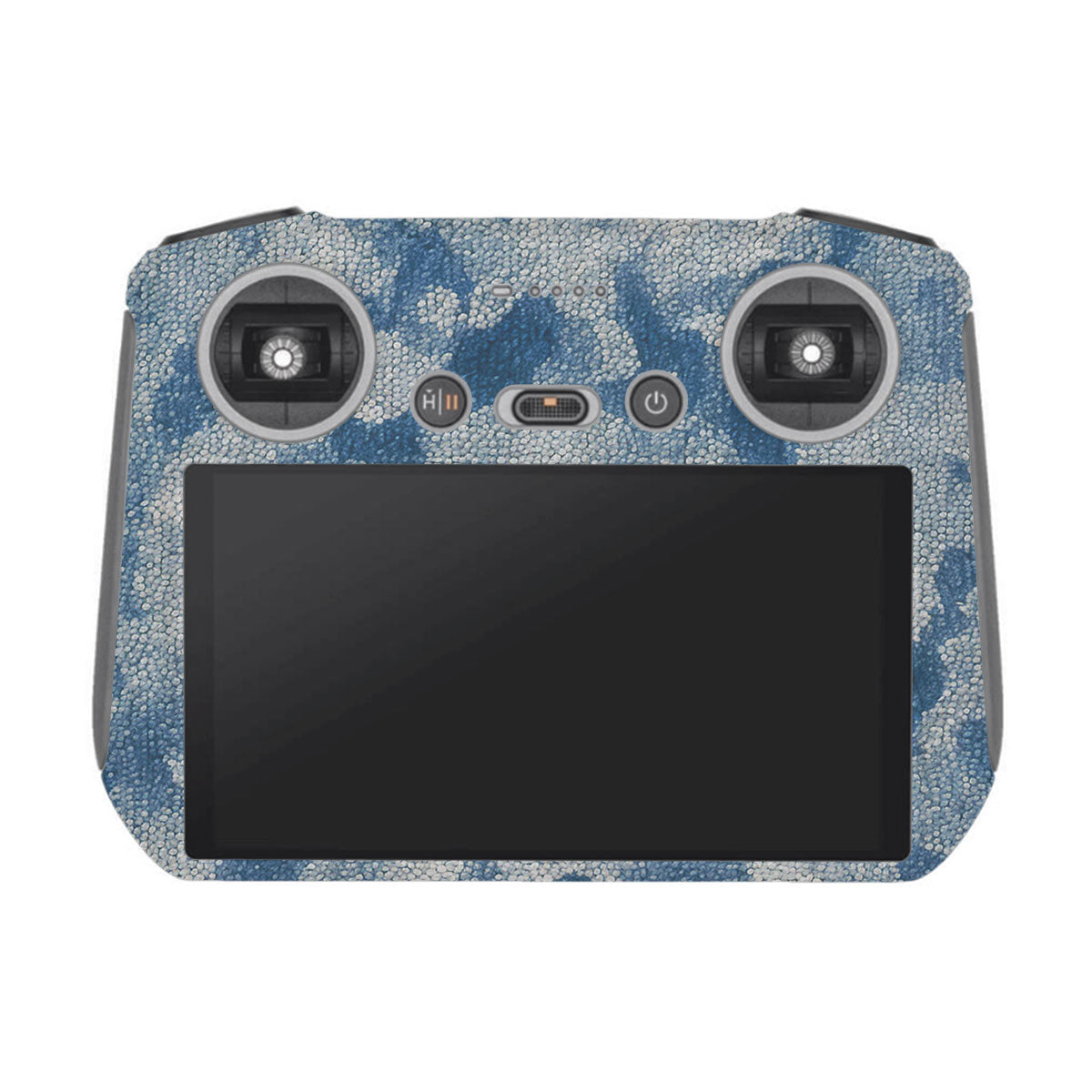 Blue Watercolor Fabric DJI RC Remote Controller Skin