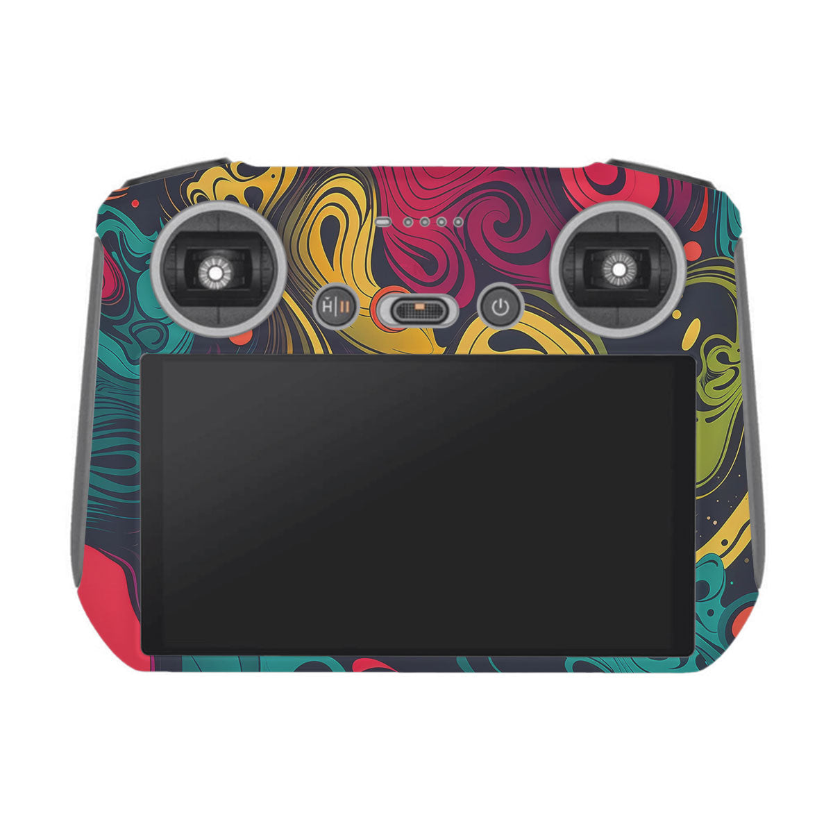 Psychedelic Color Swirl DJI RC Remote Controller Skin