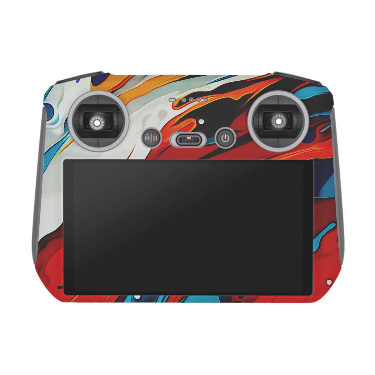 Fire & Ice Flow DJI RC Remote Controller Skin