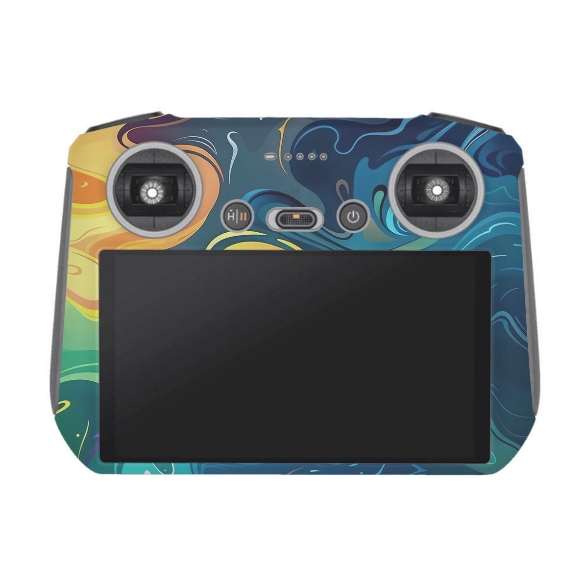 Rainbow Liquid Fusion DJI RC Remote Controller Skin