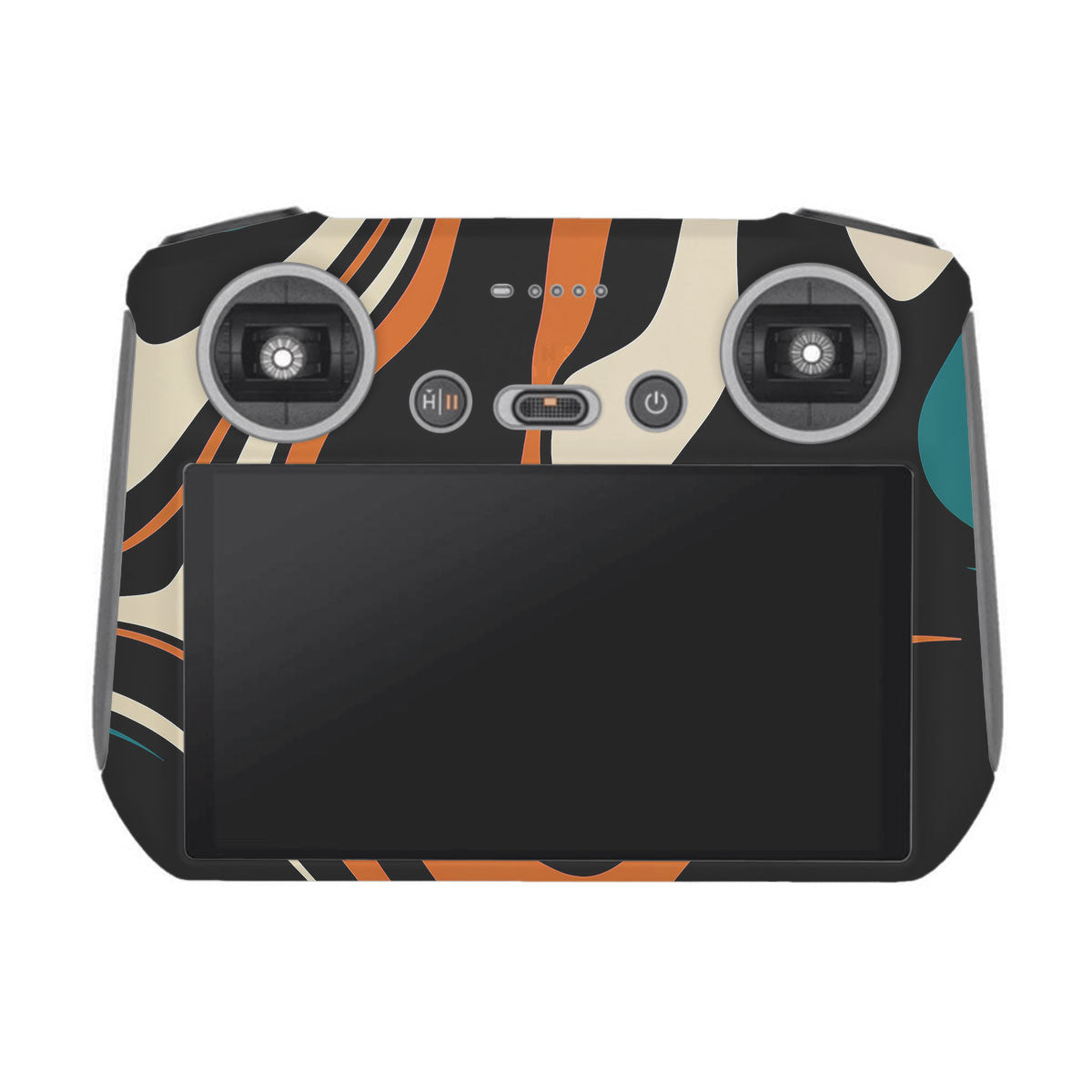 Mid-Century Abstract Swirl DJI RC Remote Controller Skin