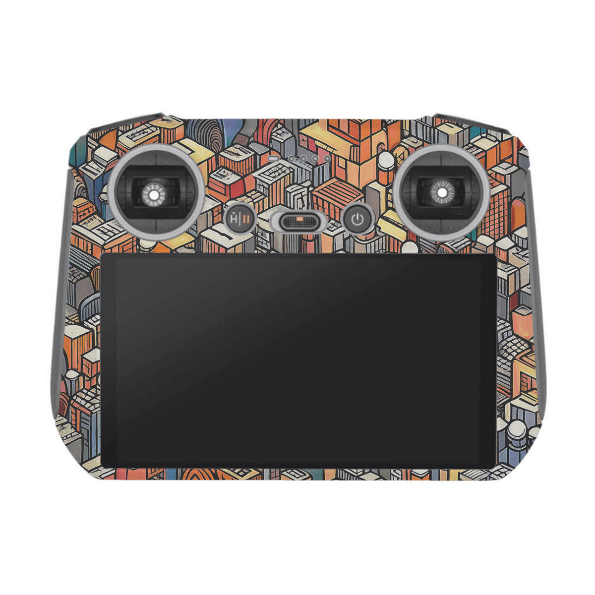 Isometric Cityscape DJI RC Remote Controller Skin