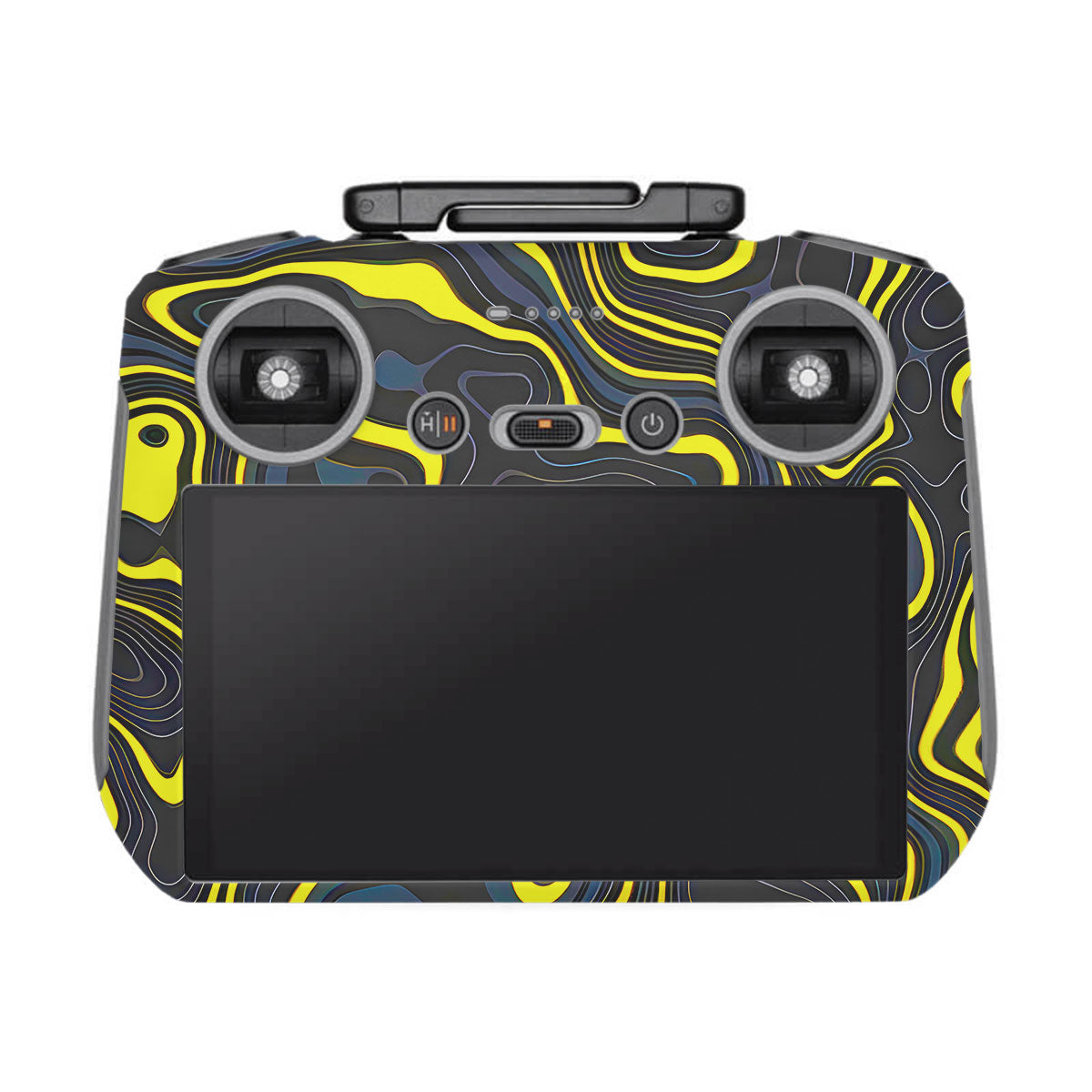 Neon Lava Contours DJI RC 2 Remote Controller Skin