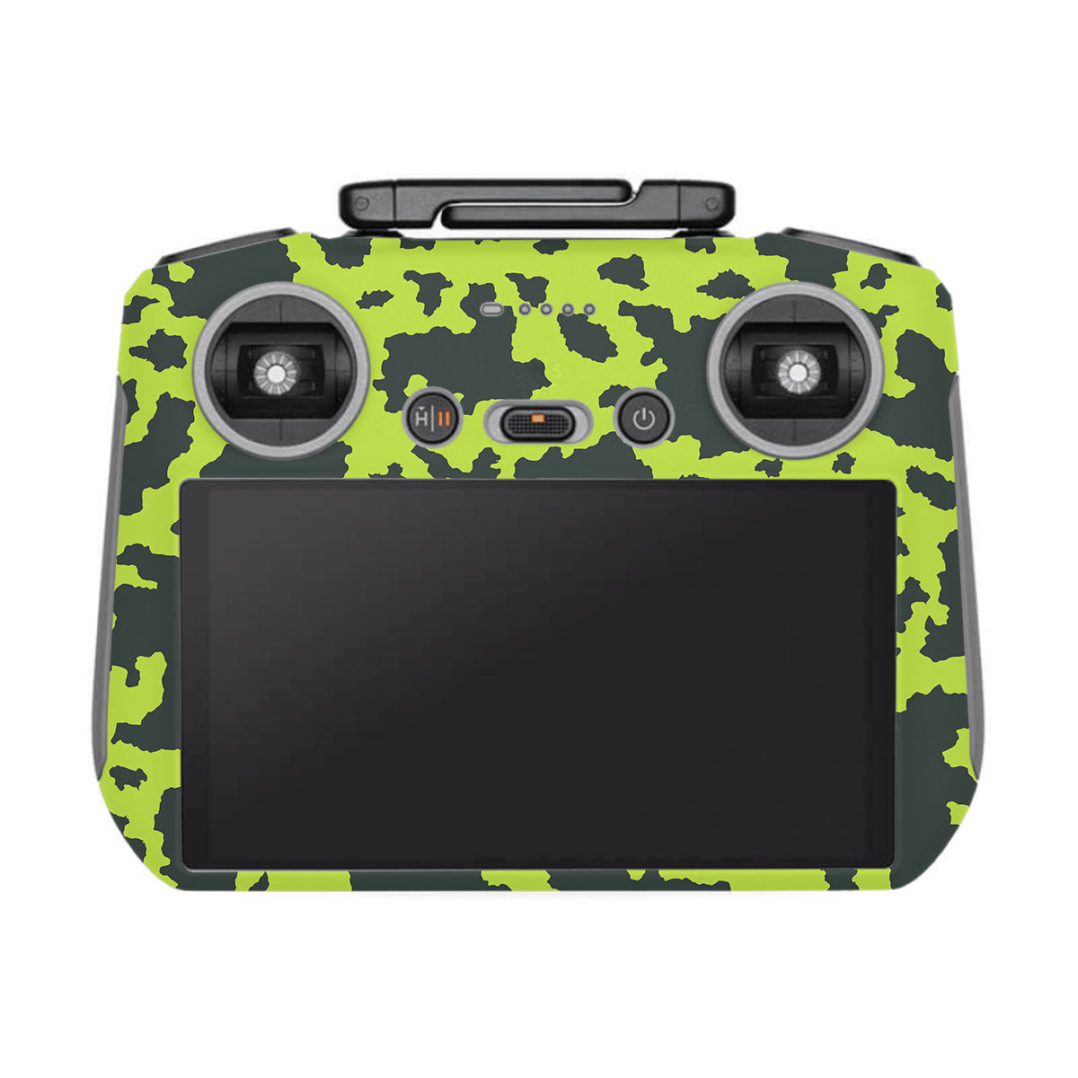 Neon Green Splatter DJI RC 2 Remote Controller Skin