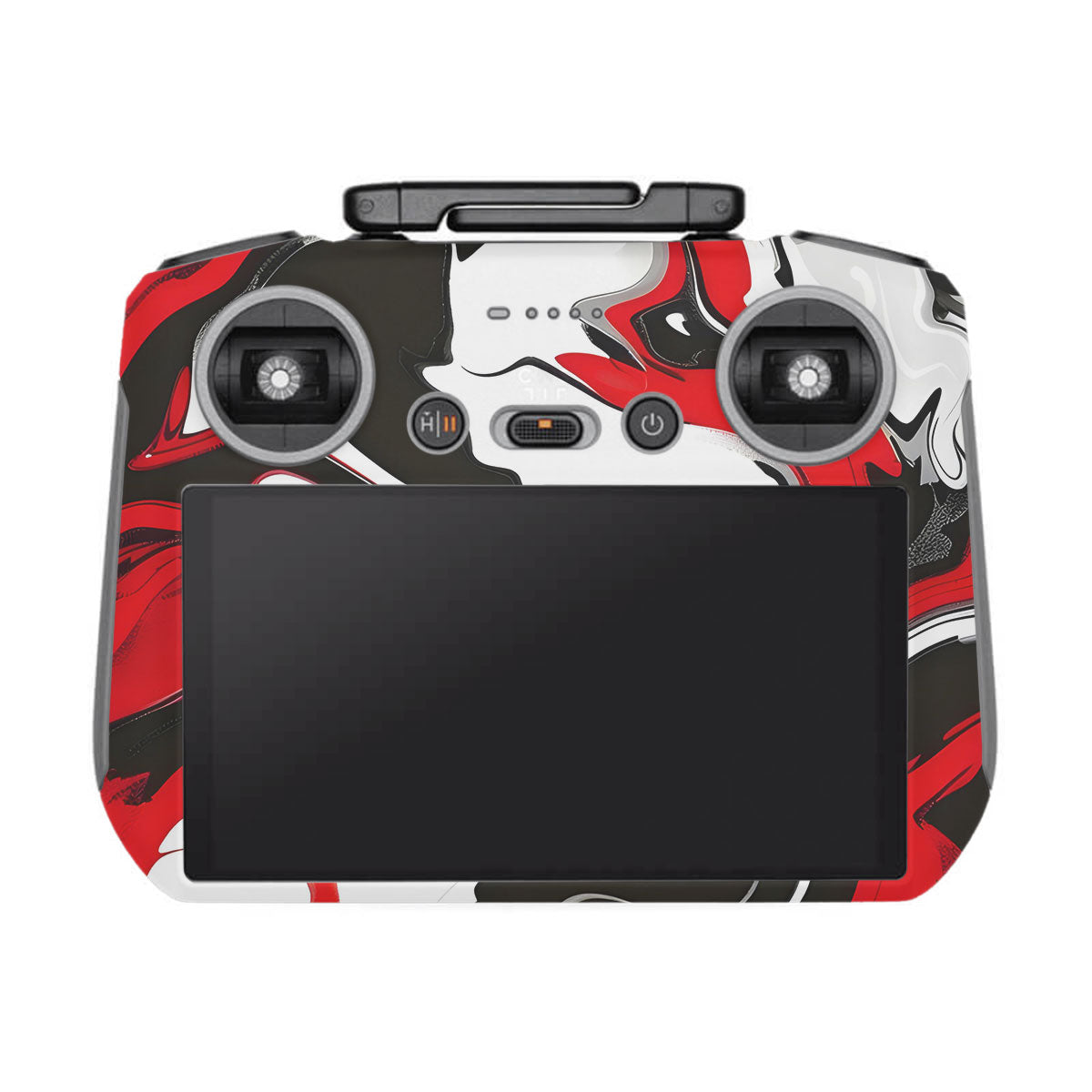 Scarlet and White Motion DJI RC 2 Remote Controller Skin