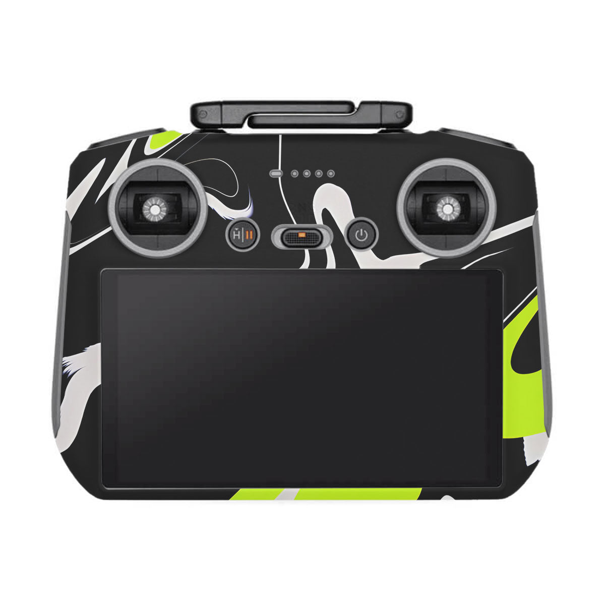 Neon Green and Black Pattern DJI RC 2 Remote Controller Skin