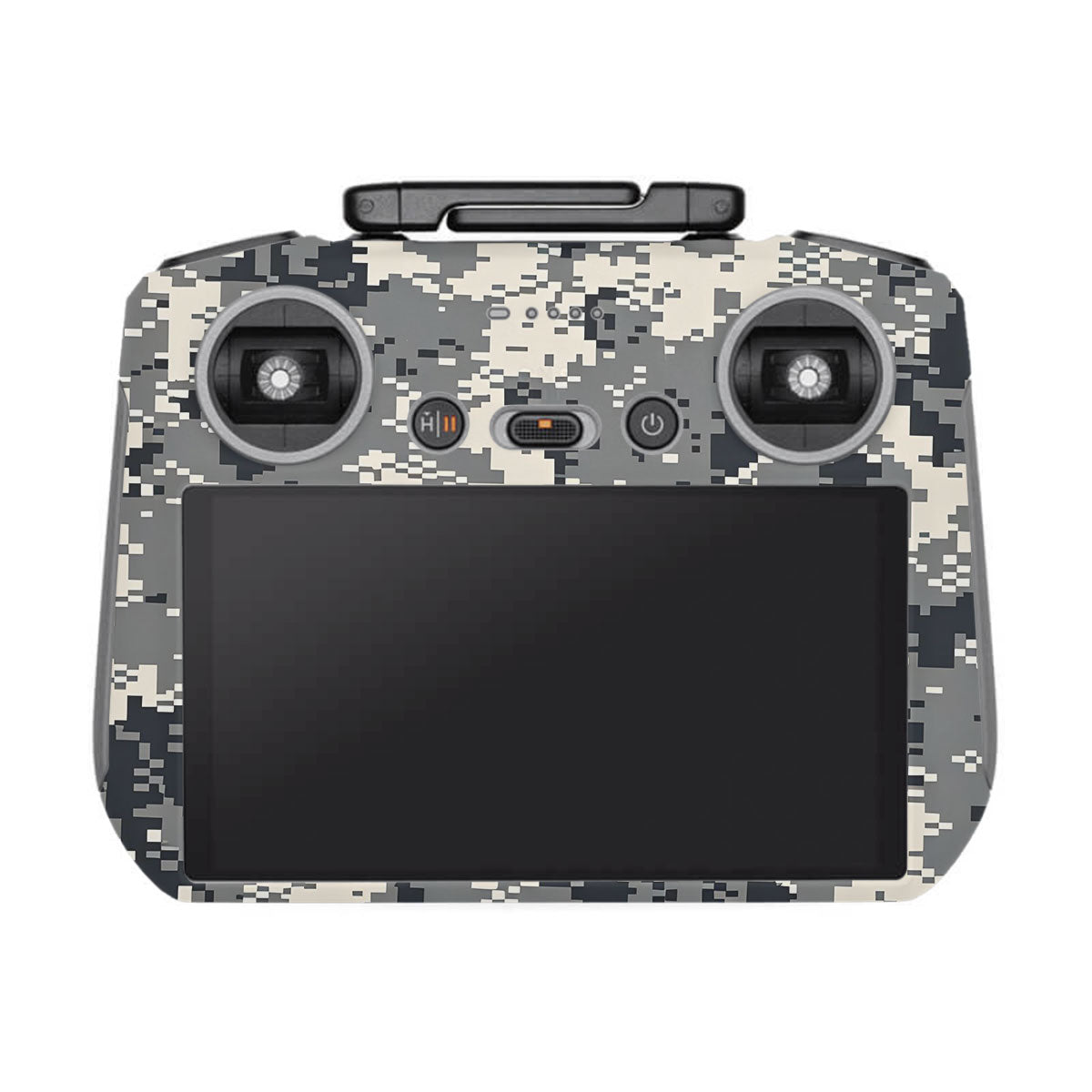 Grey Black Pixel DJI RC 2 Remote Controller Skin
