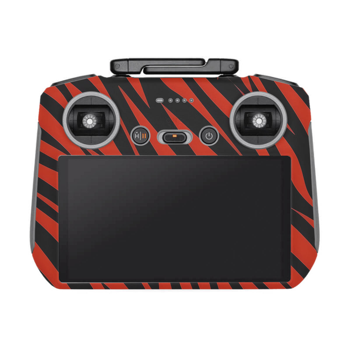 Red and Black Stripes DJI RC 2 Remote Controller Skin