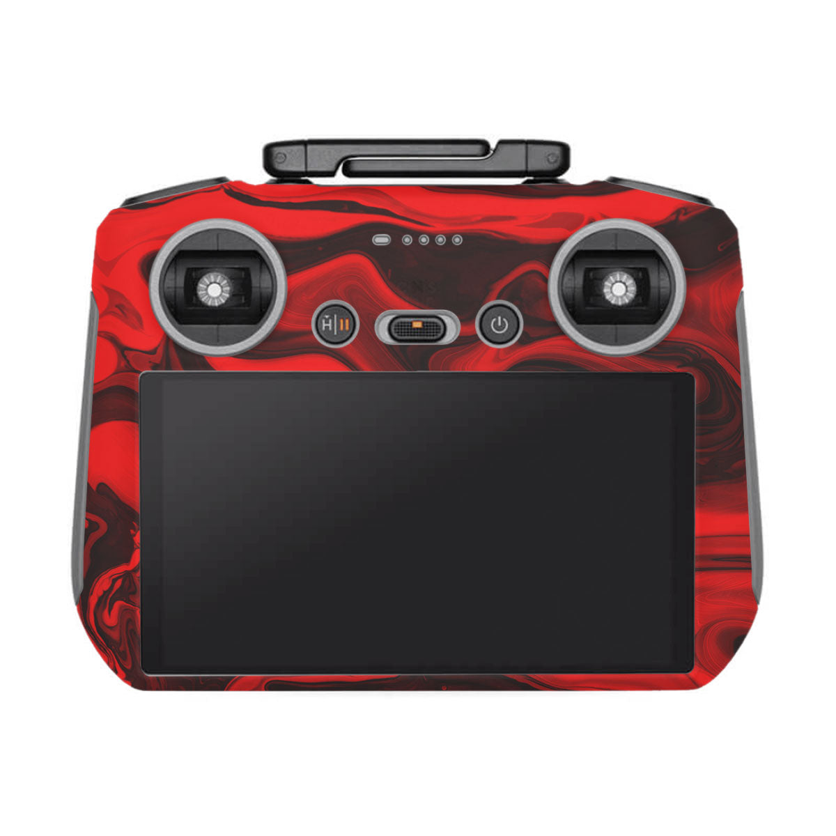 Red Lava Flow DJI RC 2 Remote Controller Skin