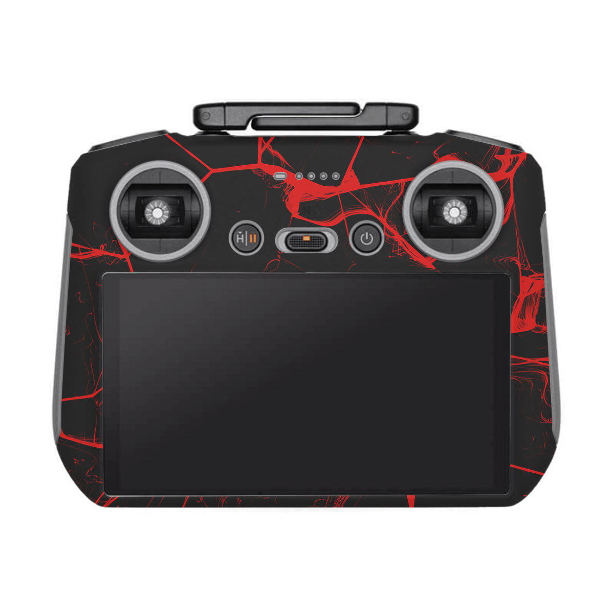 Red Neural Grid DJI RC 2 Remote Controller Skin