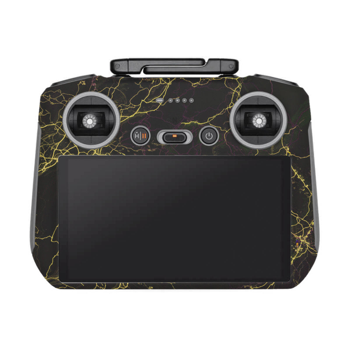 Electric Gold Veins DJI RC 2 Remote Controller Skin