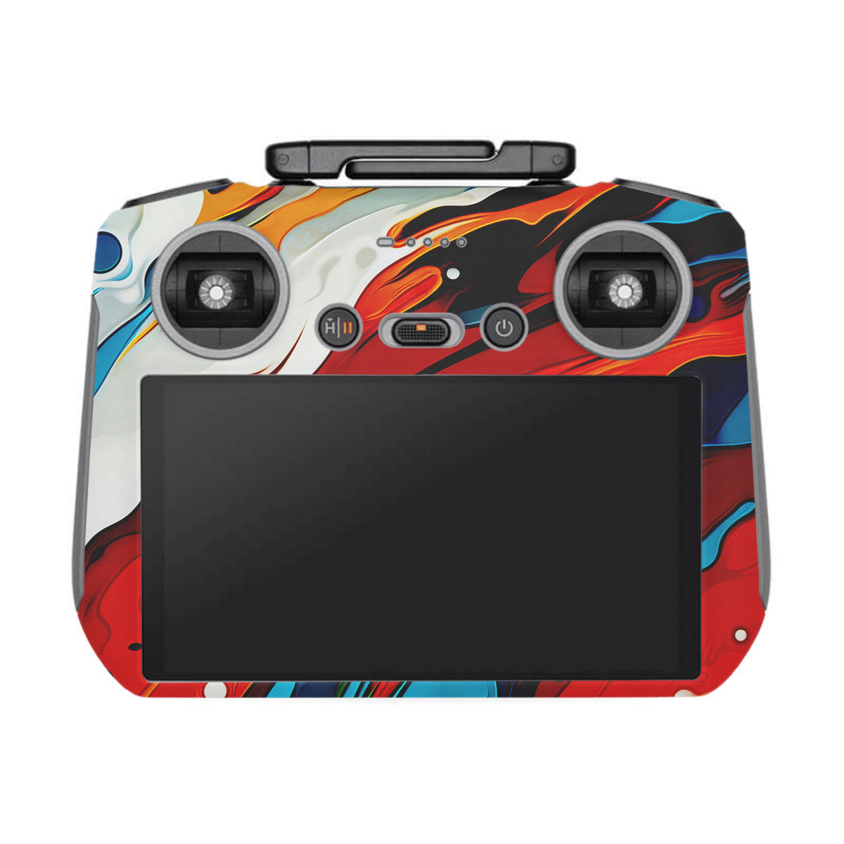 Fire & Ice Flow DJI RC 2 Remote Controller Skin