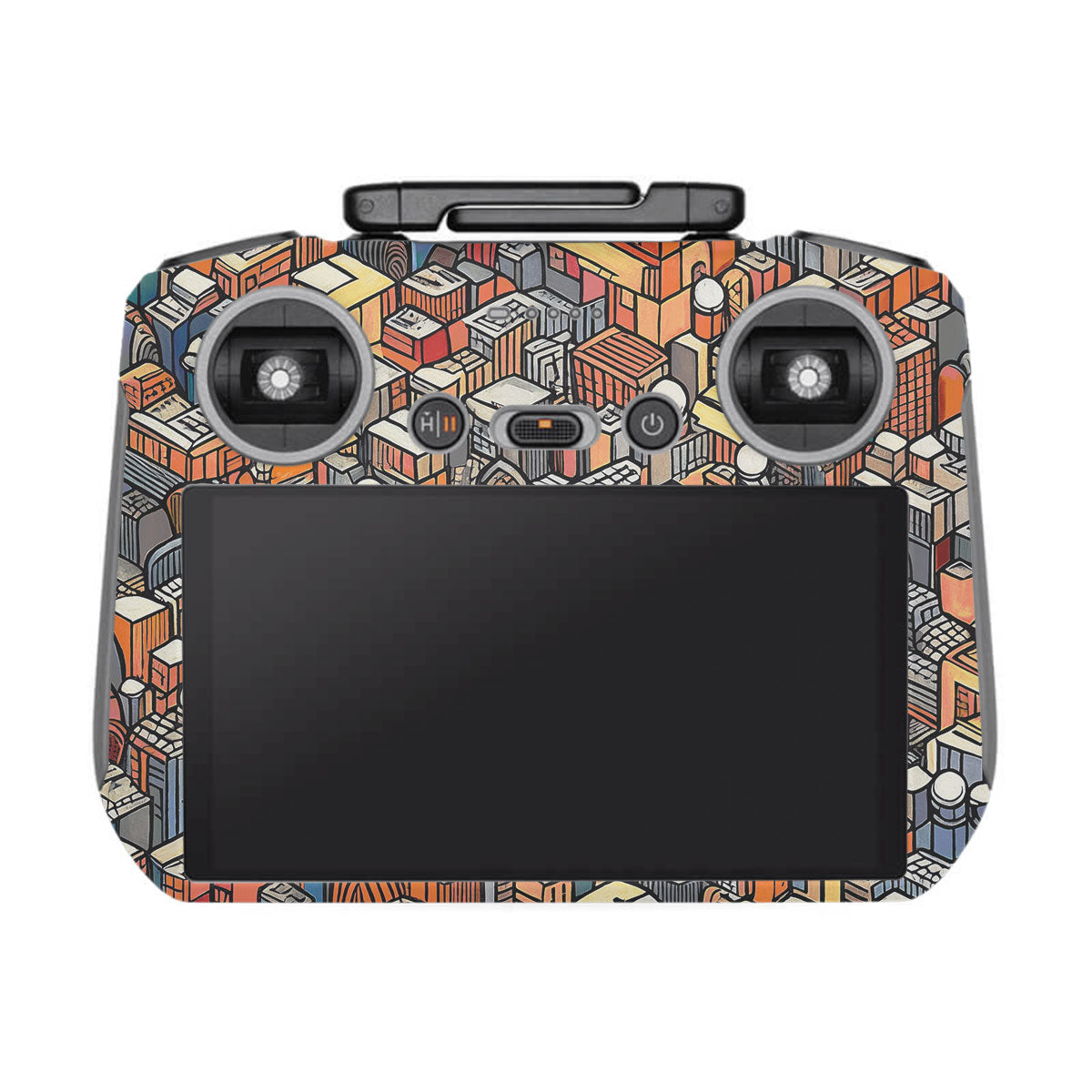Isometric Cityscape DJI RC 2 Remote Controller Skin