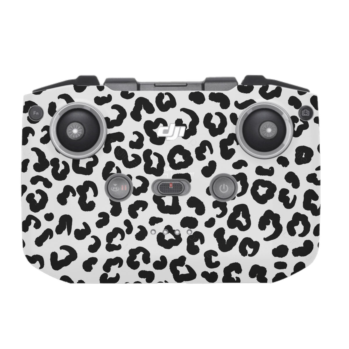 White Leopard DJI RC-N1 Remote Controller Skin