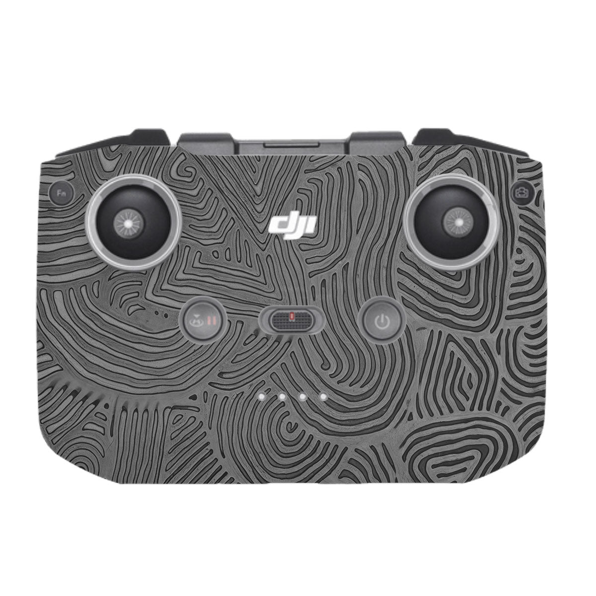Monochrome Line Maze DJI RC-N1 Remote Controller Skin