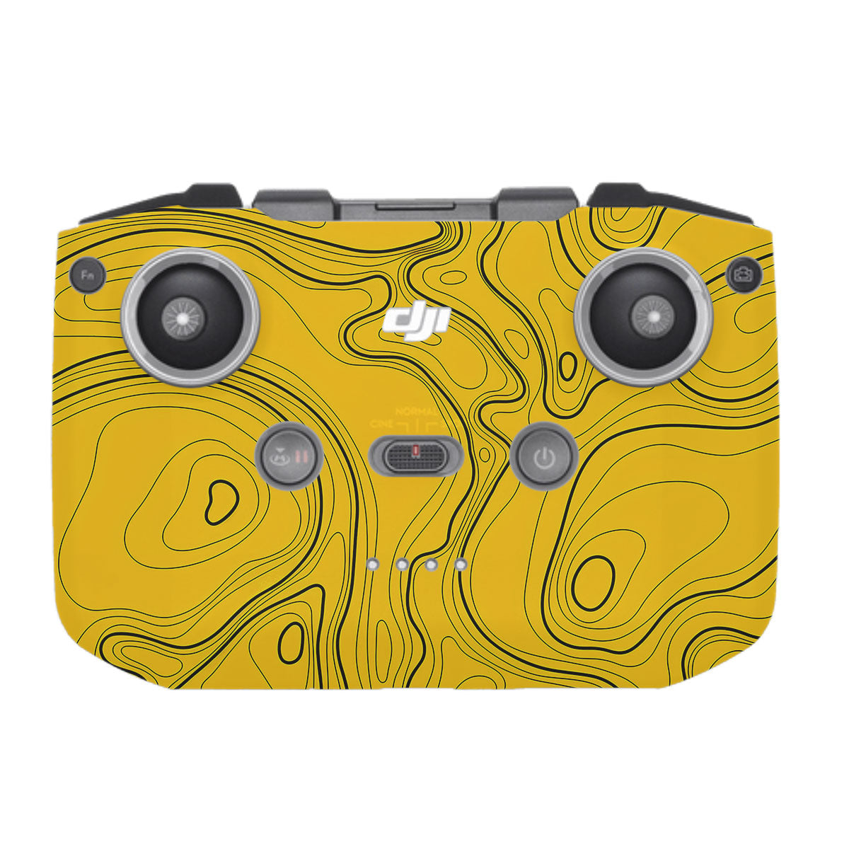 Topographic Map Pattern DJI RC-N1 Remote Controller Skin