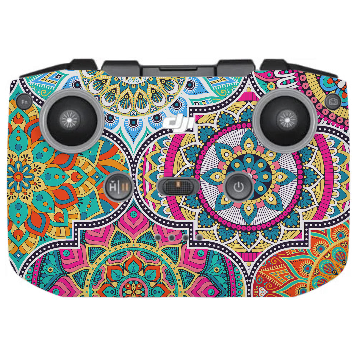 Boho Mandala Tile Pattern DJI RC-N2 Remote Controller Skin