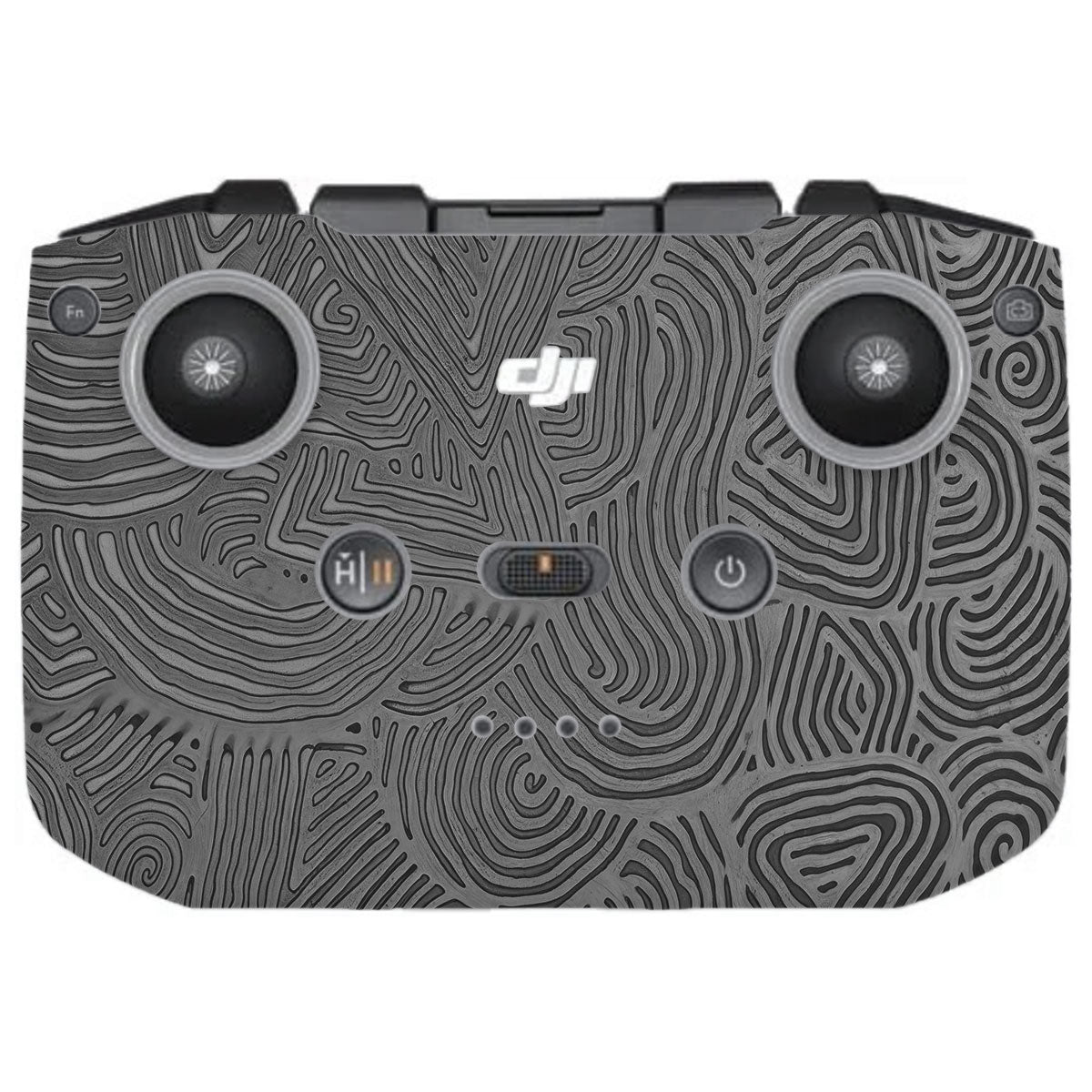 Monochrome Line Maze DJI RC-N2 Remote Controller Skin