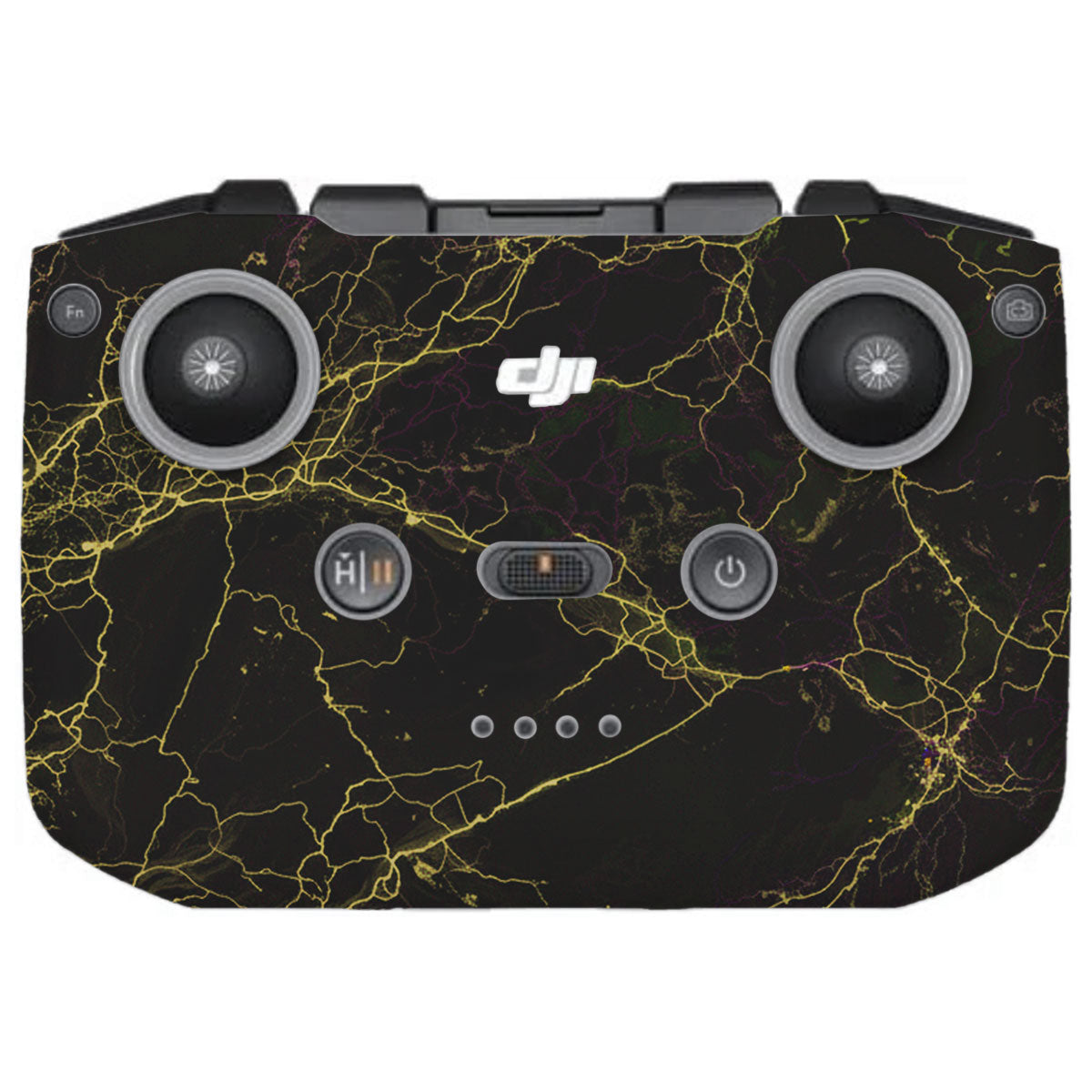 Electric Gold Veins DJI RC-N2 Remote Controller Skin