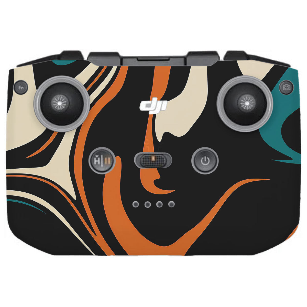 Mid-Century Abstract Swirl DJI RC-N2 Remote Controller Skin