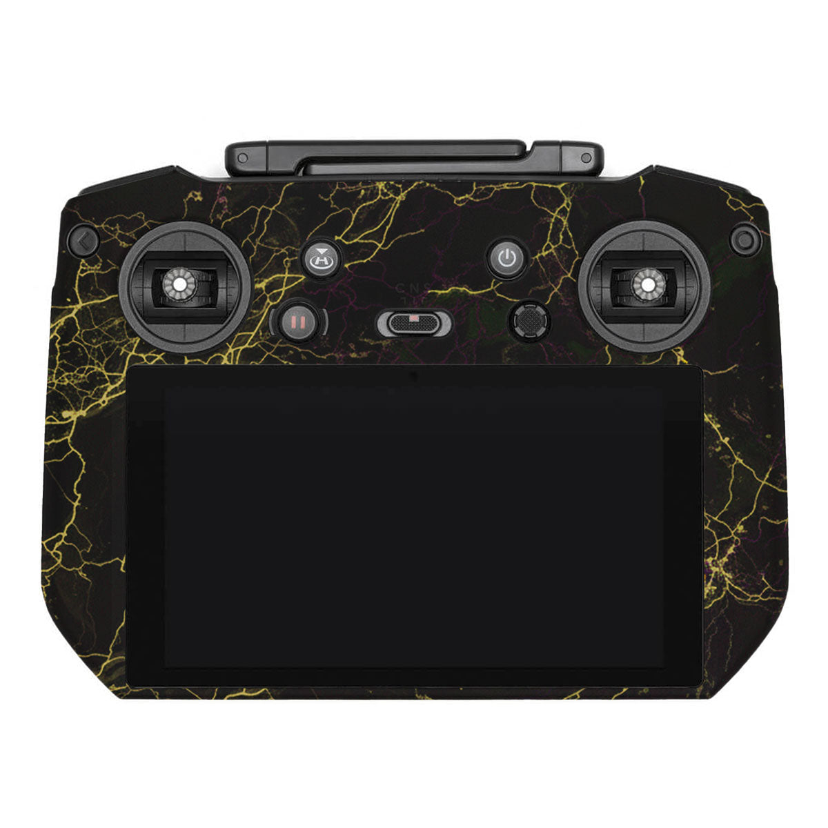 Electric Gold Veins DJI RC Pro Remote Controller Skin