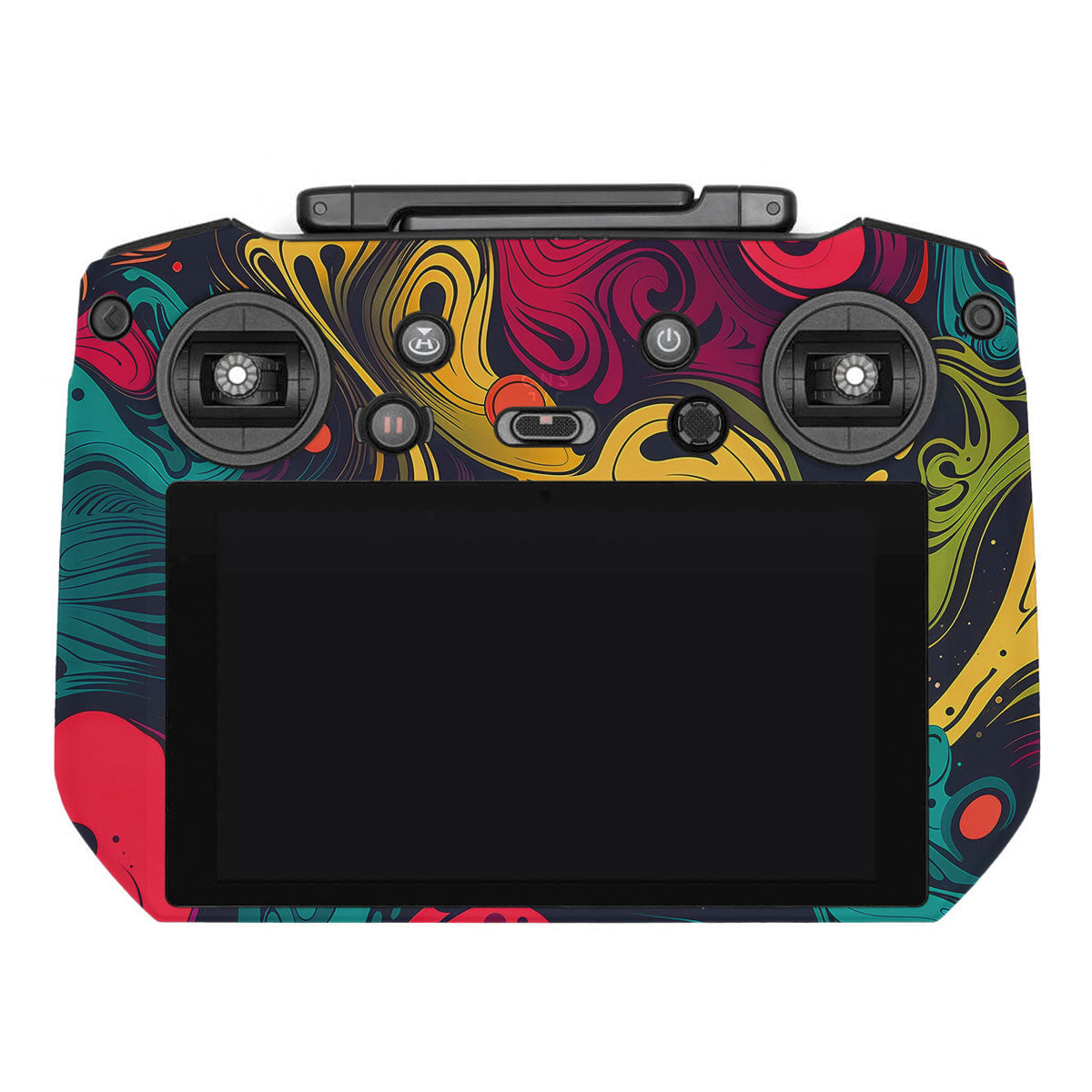 Psychedelic Color Swirl DJI RC Pro Remote Controller Skin