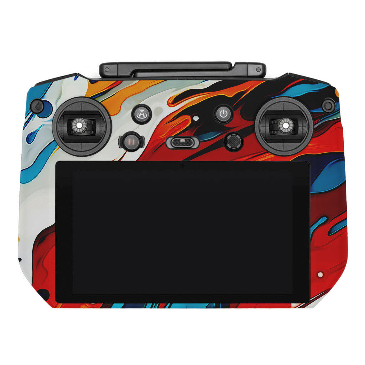 Fire & Ice Flow DJI RC Pro Remote Controller Skin