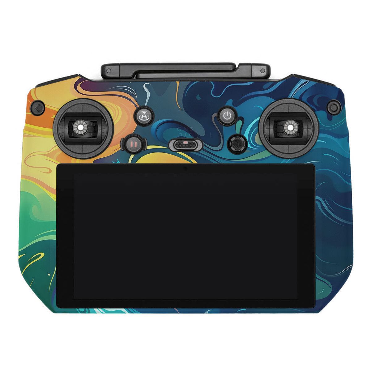 Rainbow Liquid Fusion DJI RC Pro Remote Controller Skin