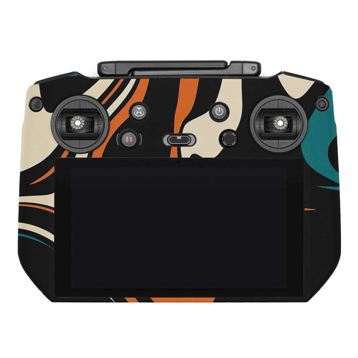Mid-Century Abstract Swirl DJI RC Pro Remote Controller Skin