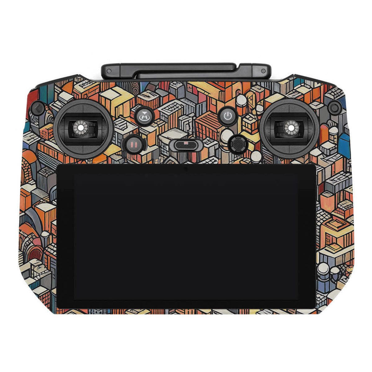 Isometric Cityscape DJI RC Pro Remote Controller Skin