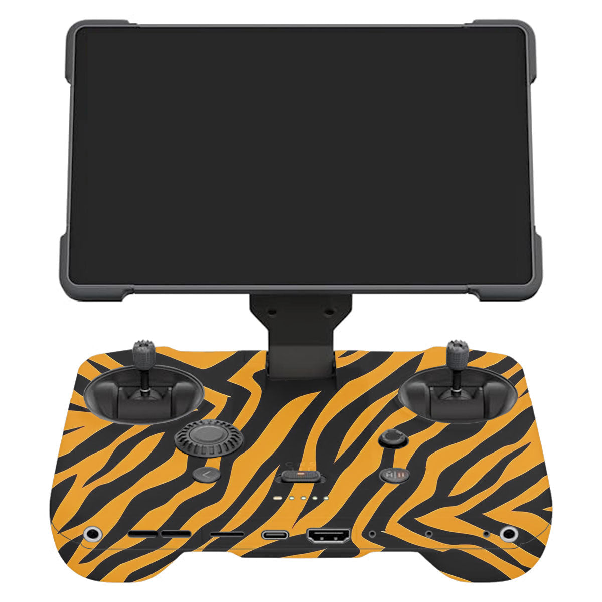 Zebra Gold Pattern DJI RC Pro 2 Remote Controller Skin