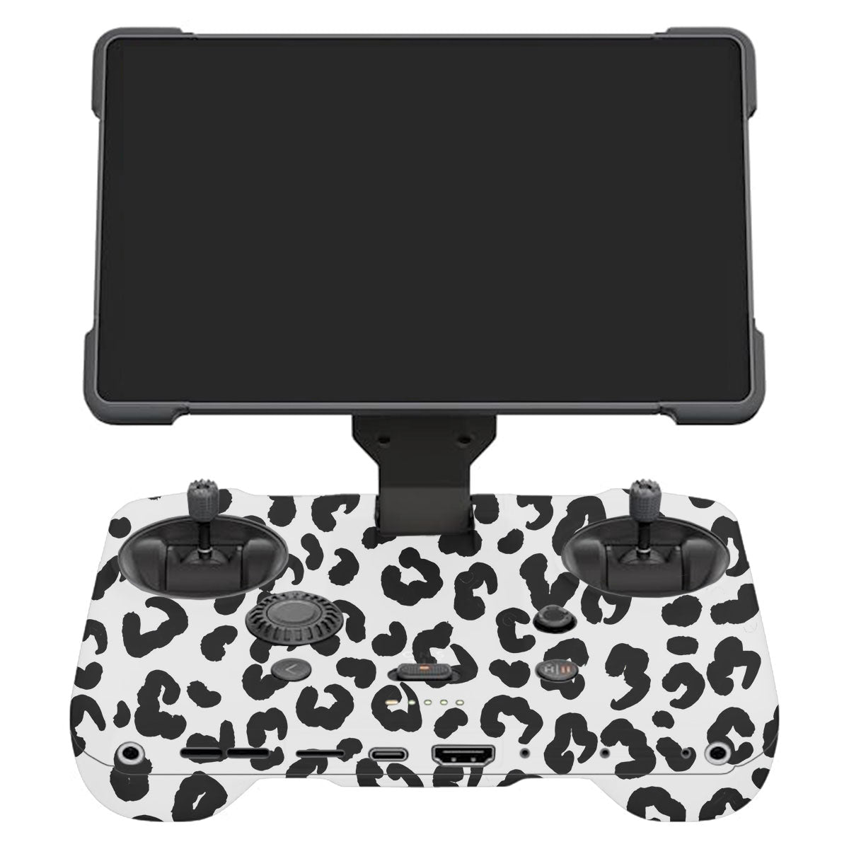 White Leopard DJI RC Pro 2 Remote Controller Skin