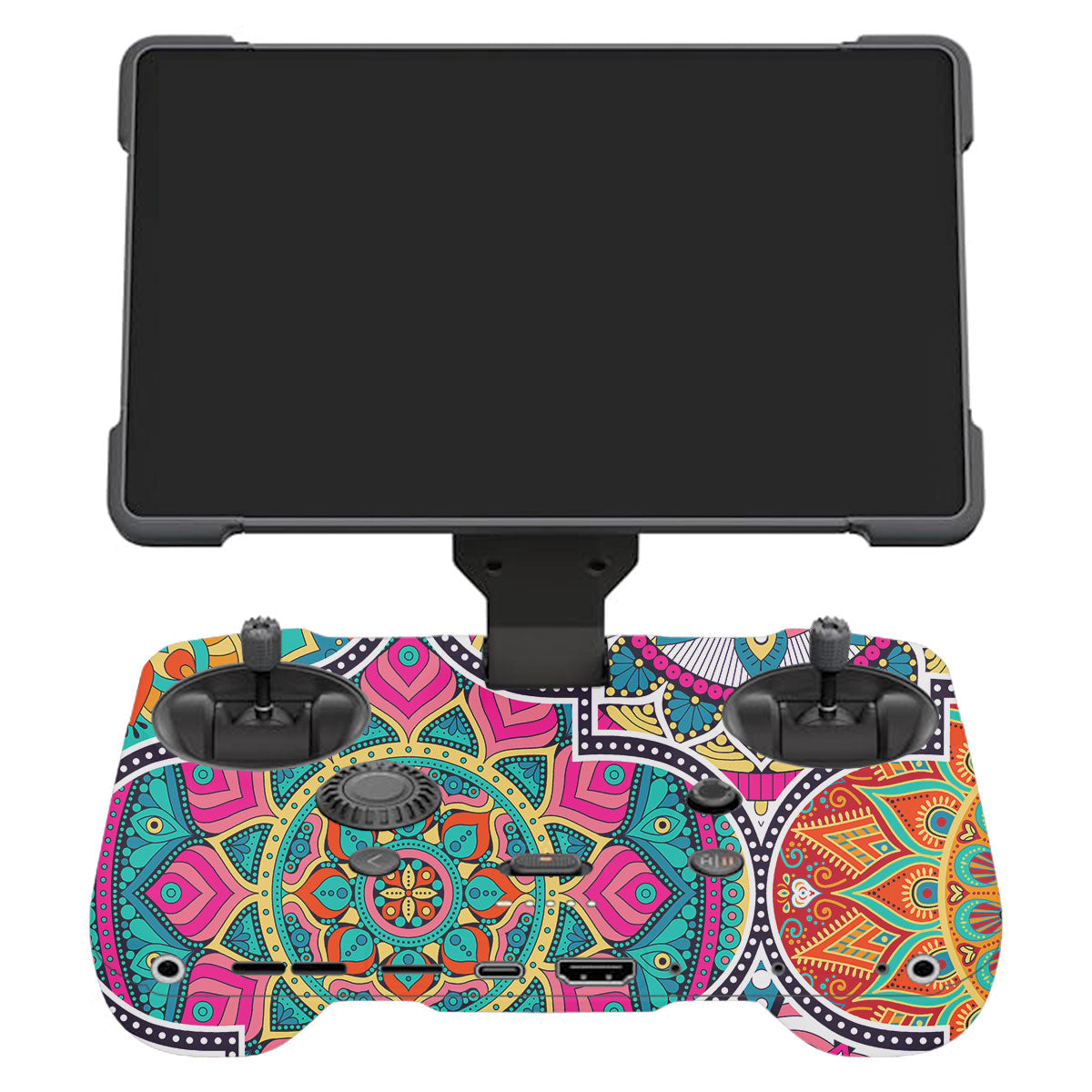 Boho Mandala Tile Pattern DJI RC Pro 2 Remote Controller Skin