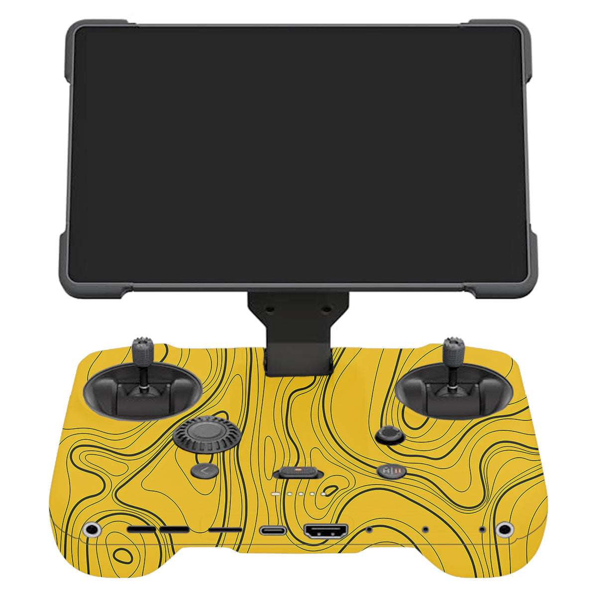 Topographic Map Pattern DJI RC Pro 2 Remote Controller Skin