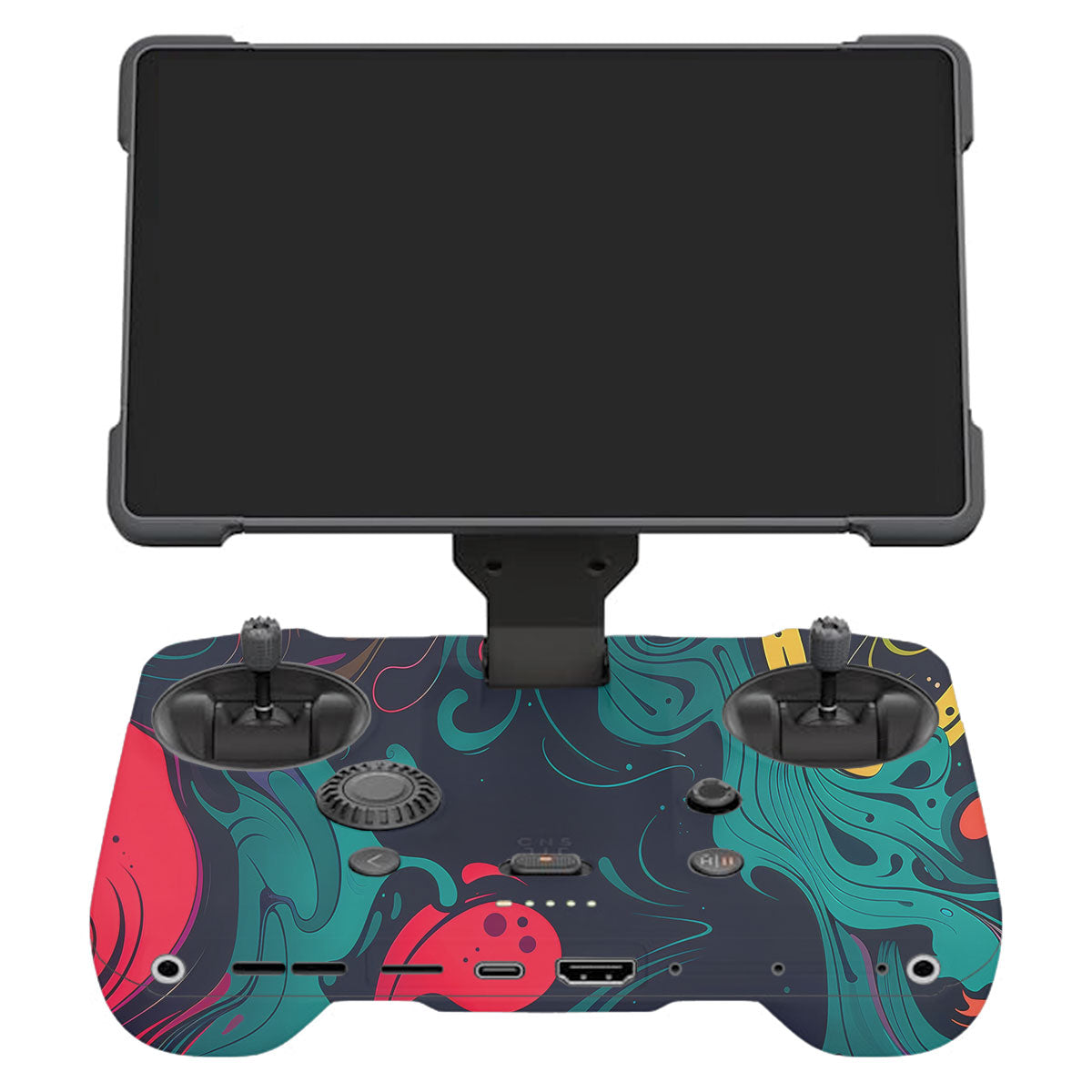 Psychedelic Color Swirl DJI RC Pro 2 Remote Controller Skin