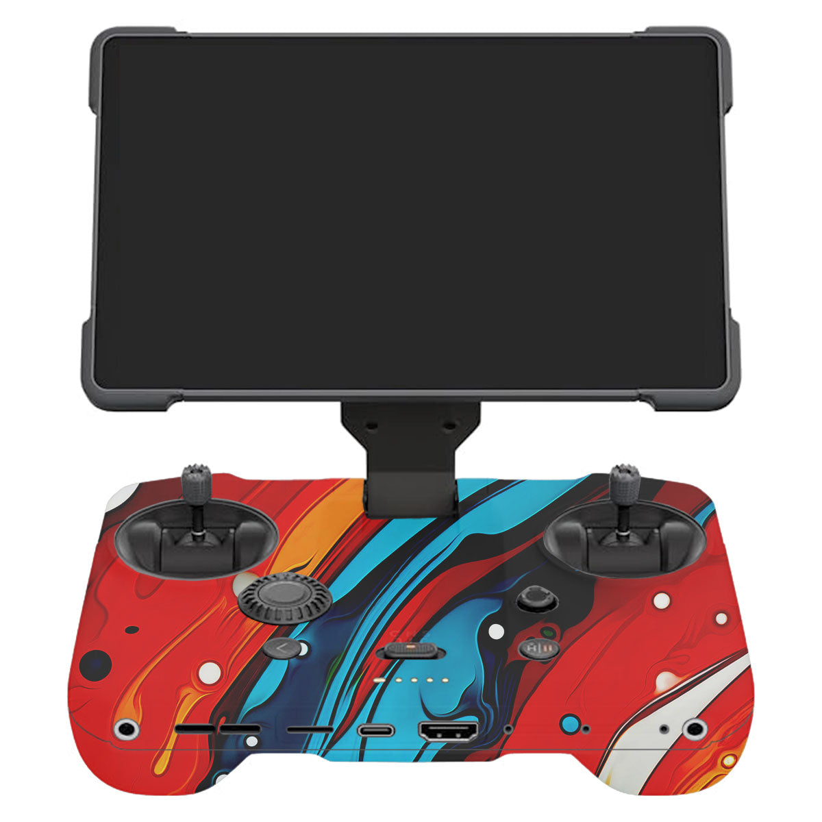 Fire & Ice Flow DJI RC Pro 2 Remote Controller Skin