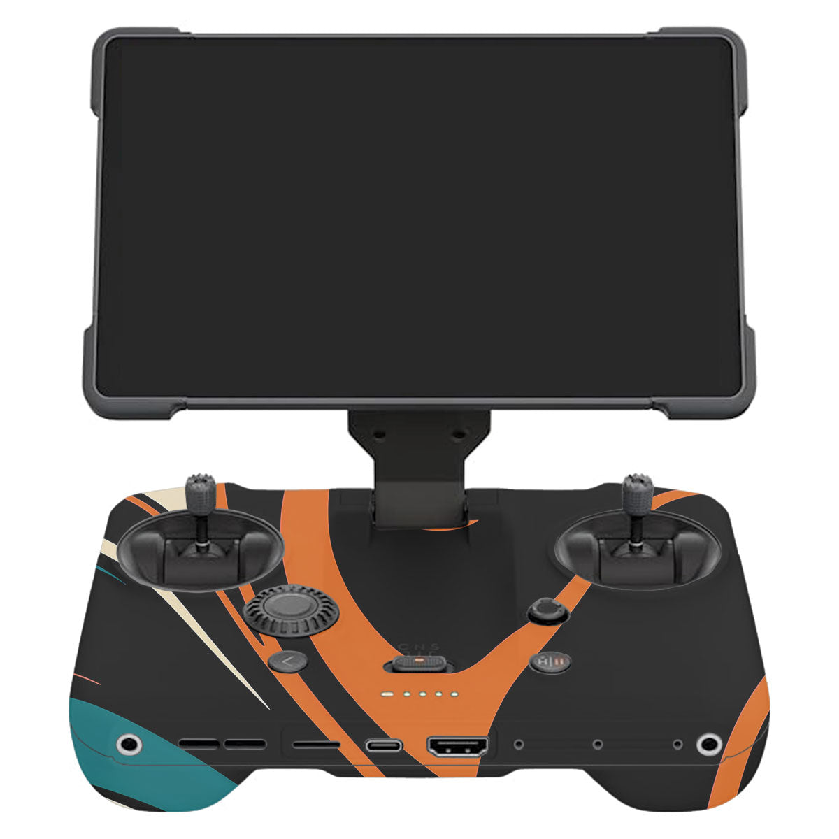 Mid-Century Abstract Swirl DJI RC Pro 2 Remote Controller Skin