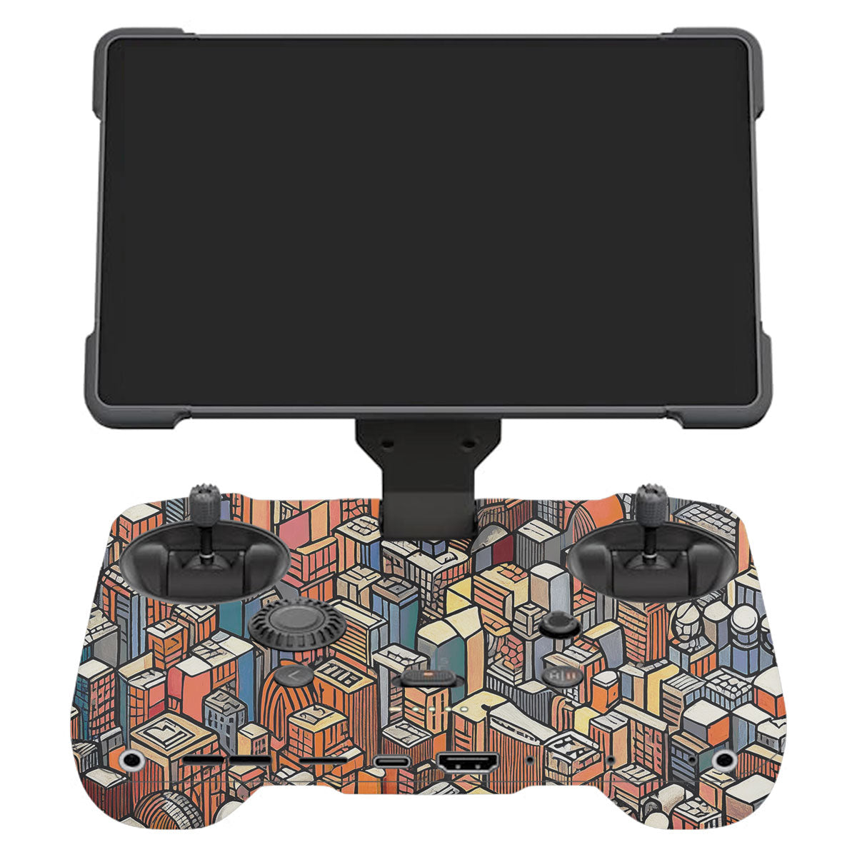 Isometric Cityscape DJI RC Pro 2 Remote Controller Skin