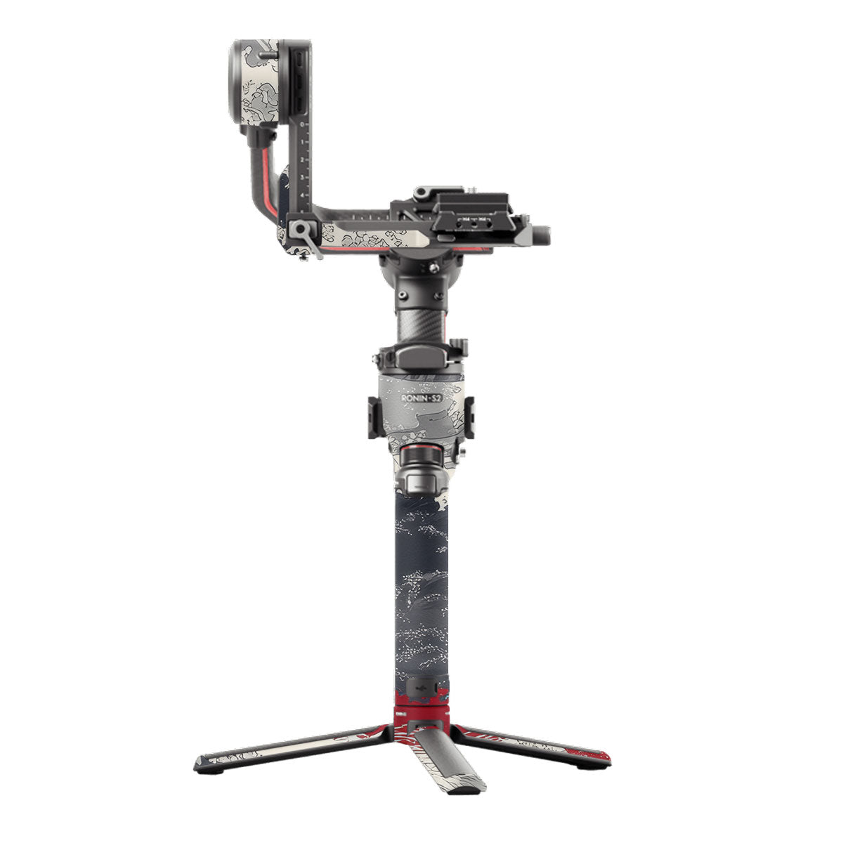 Abstract Waves DJI RS 2 Gimbal Skin