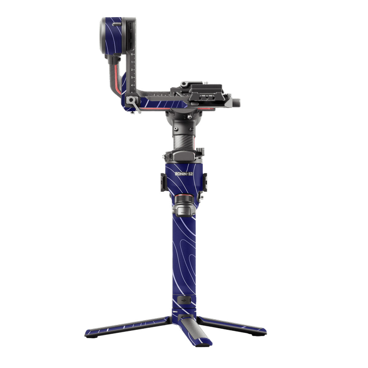 Deep Blue Contour DJI RS 2 Gimbal Skin