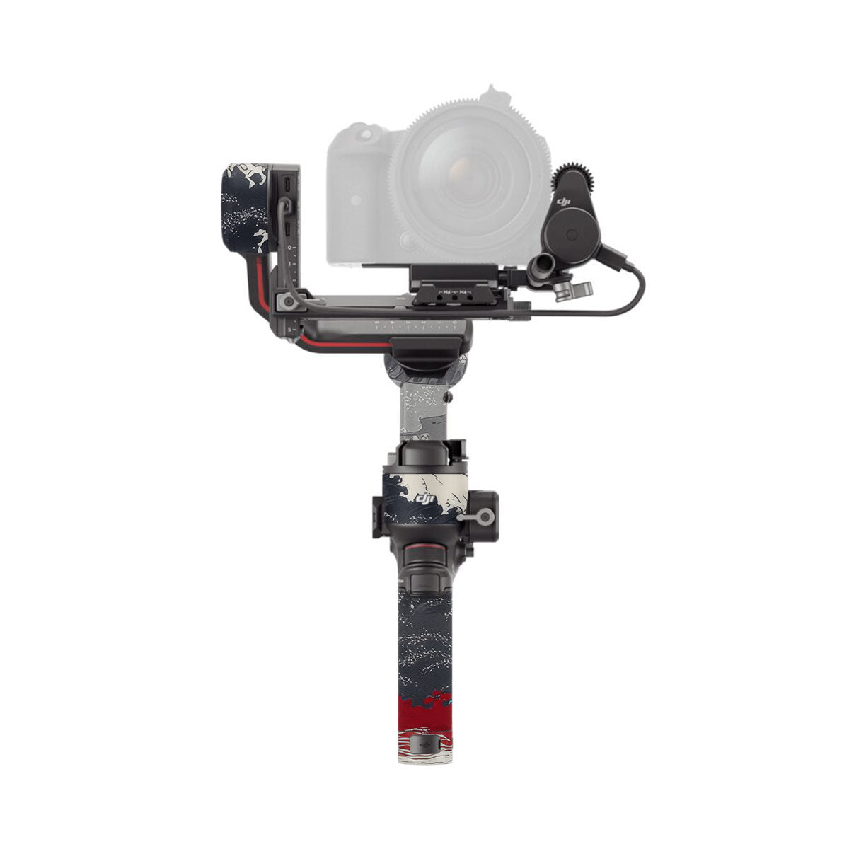 Abstract Waves DJI RS 3 Gimbal Skin