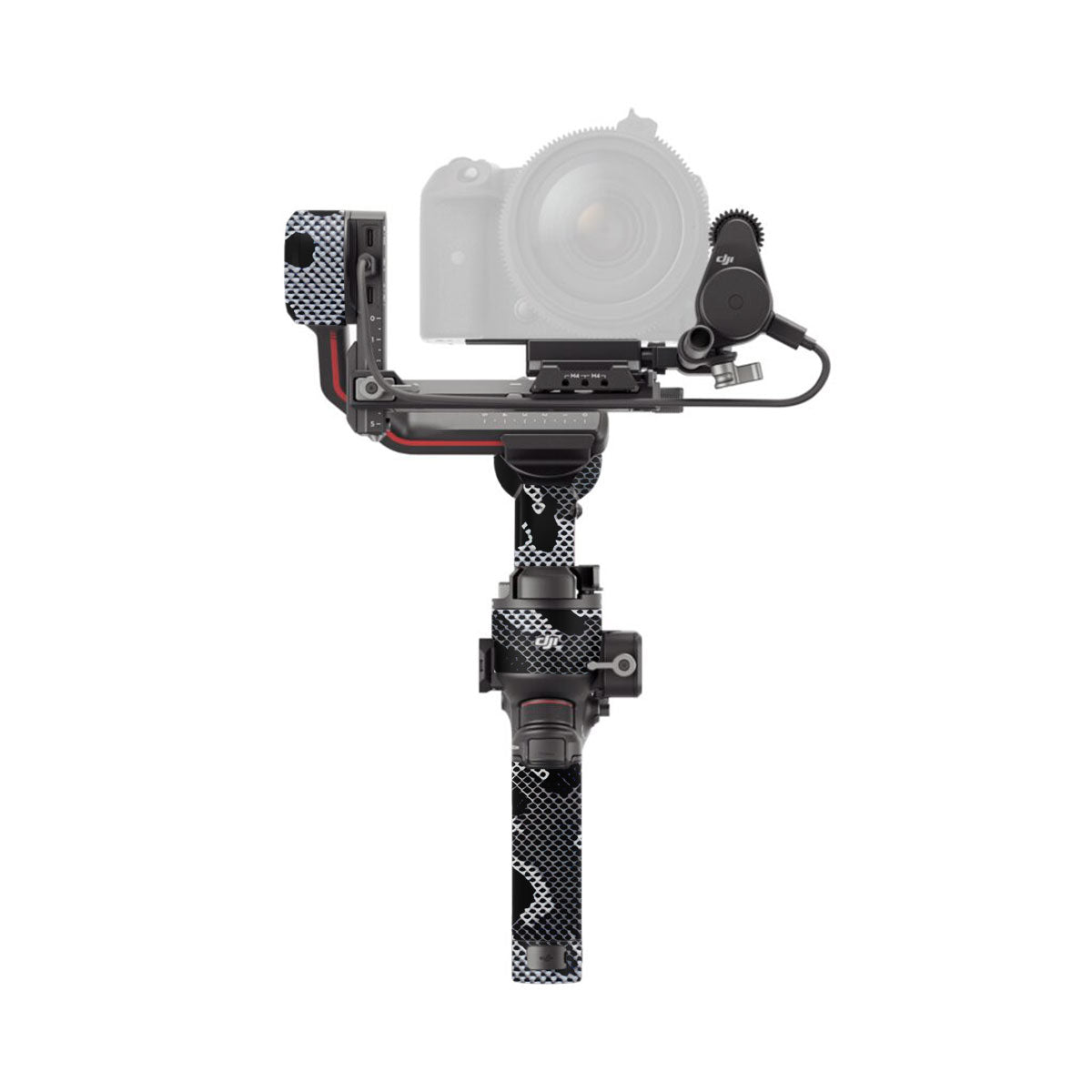 Stealth Grey Camo DJI RS 3 Gimbal Skin