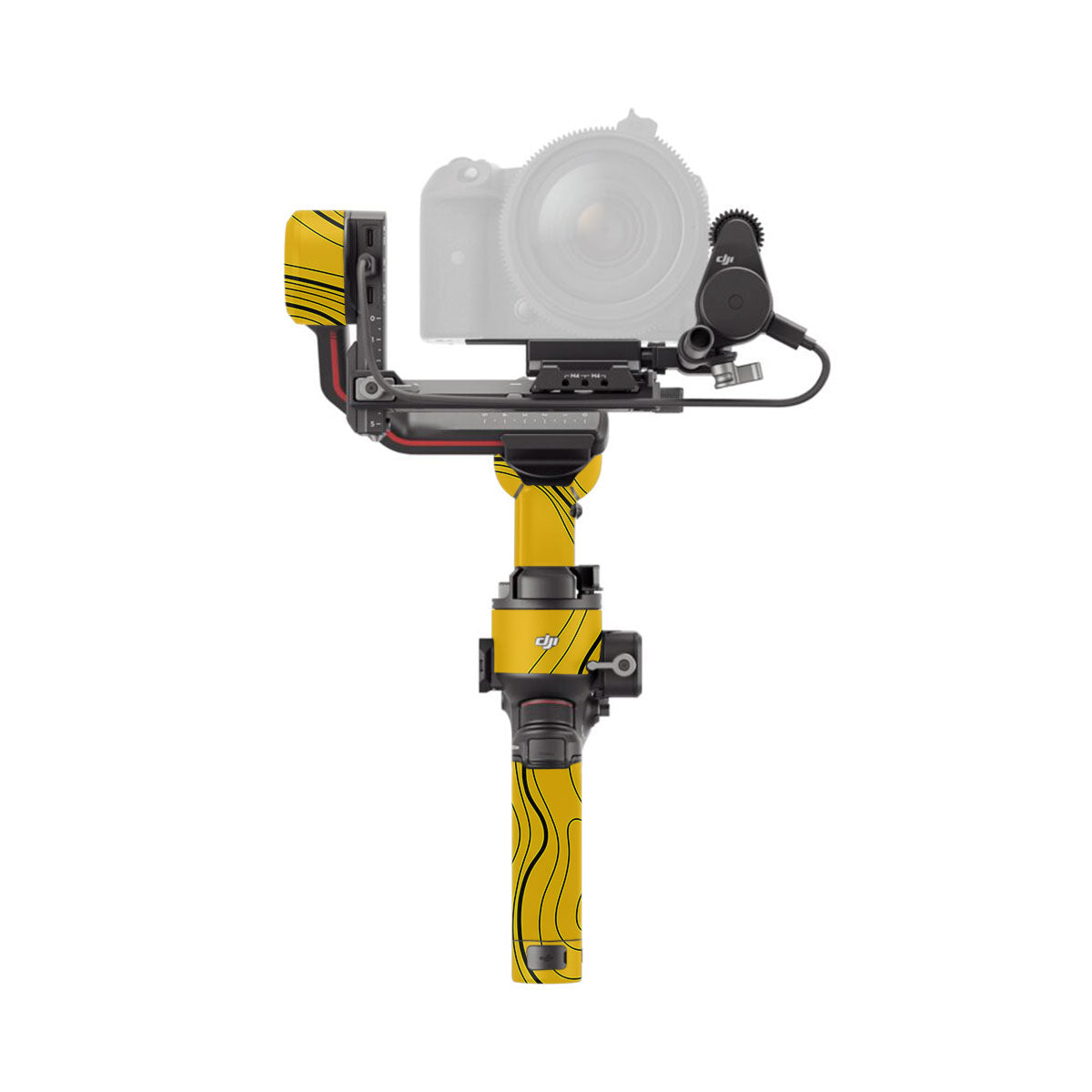 Topographic Map Pattern DJI RS 3 Gimbal Skin