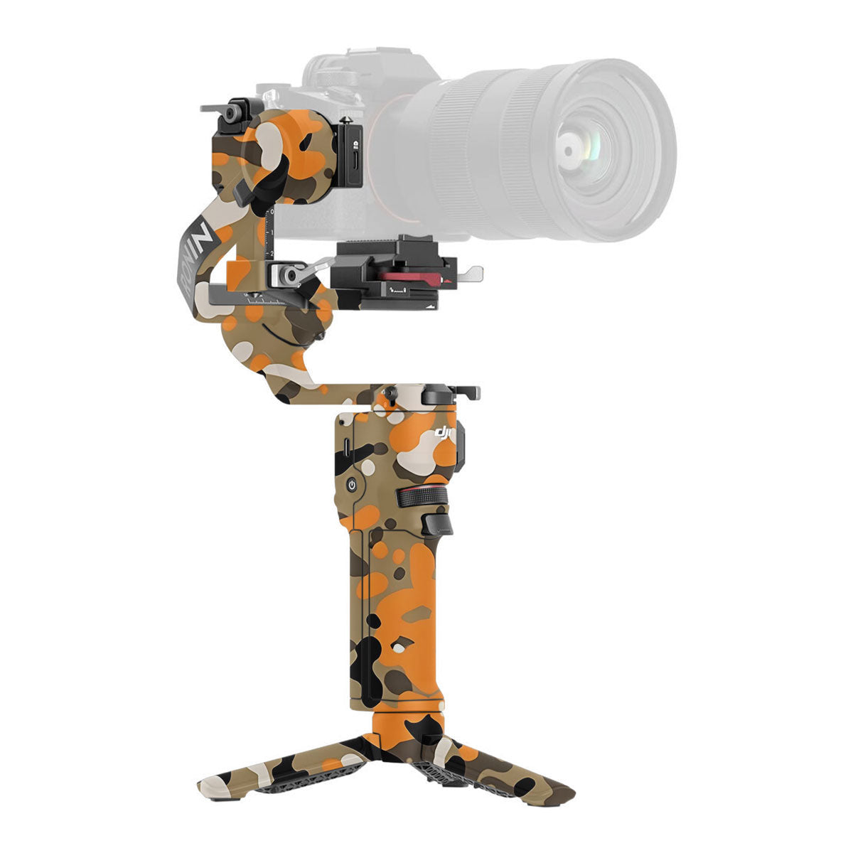 Orange Brown Spot DJI RS 3 Mini Gimbal Skin