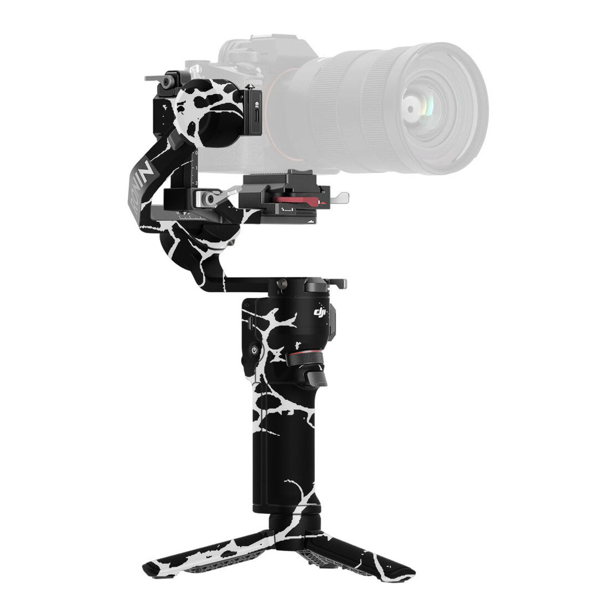White Web DJI RS 3 Mini Gimbal Skin