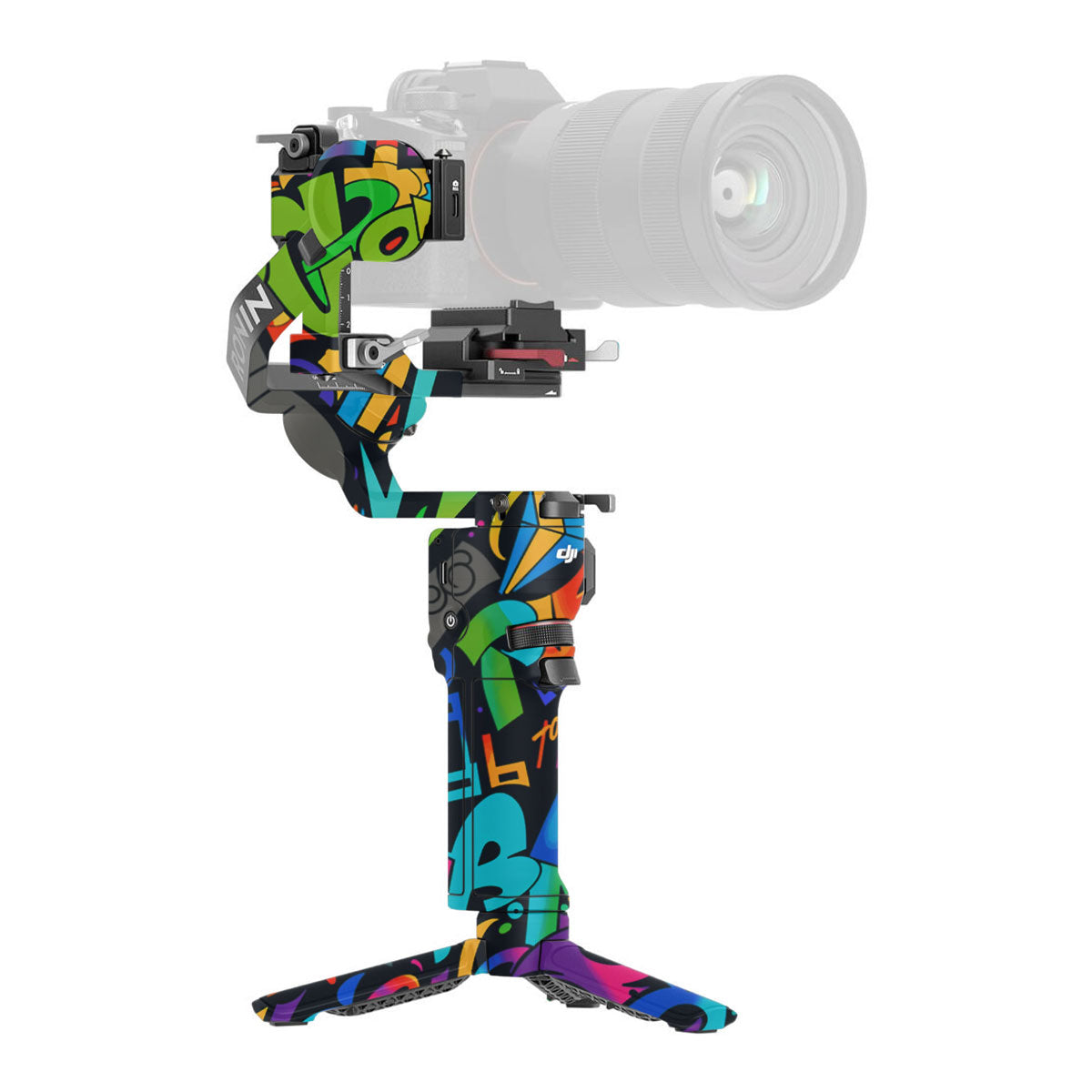 Colorful Urban Street Art Lettering DJI RS 3 Mini Gimbal Skin