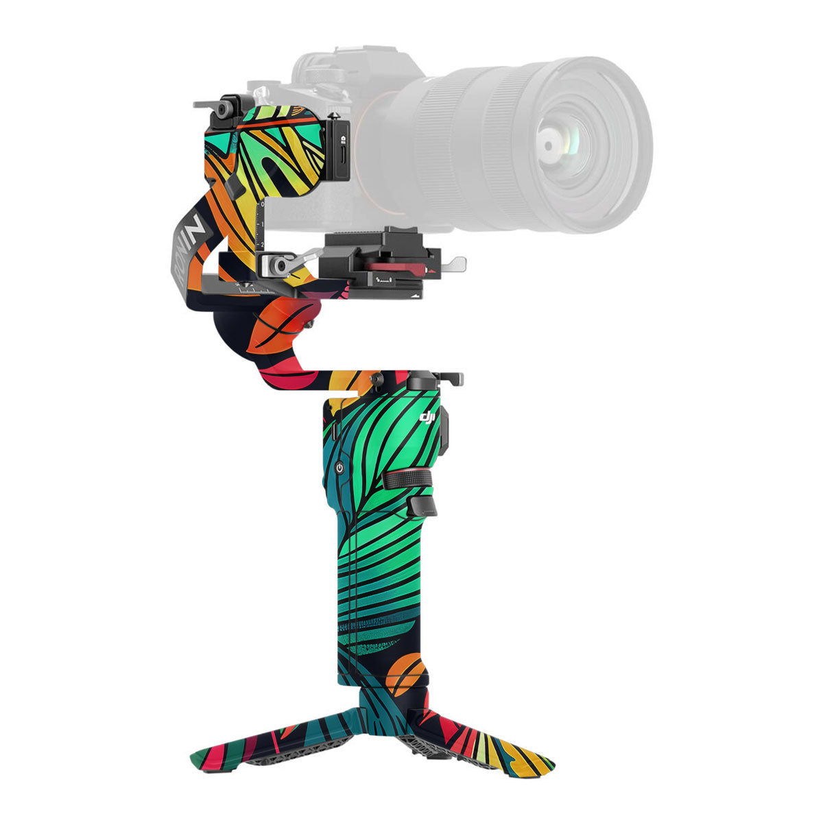 Tropical Jungle Leaves DJI RS 3 Mini Gimbal Skin