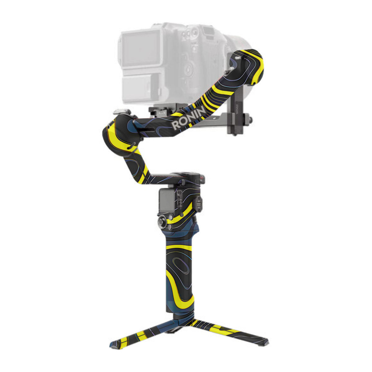 Neon Lava Contours DJI RS 3 Pro Gimbal Skin