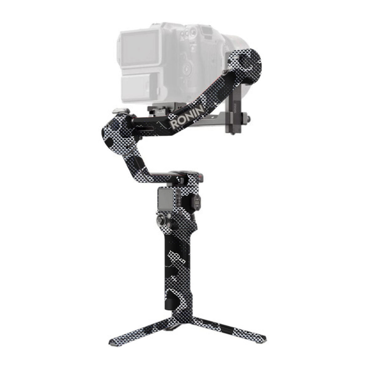 Stealth Grey Camo DJI RS 3 Pro Gimbal Skin